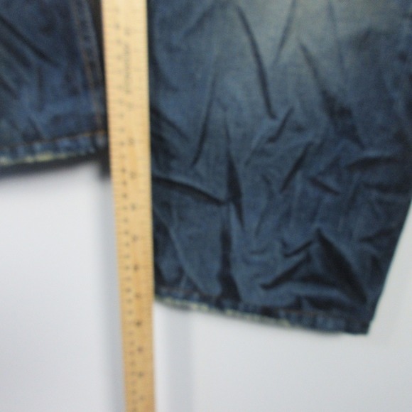 Armani Exchange Distressed Jeans Made in USA Denim Blue Mens Size 31 Short 764 - Picture 5 of 13